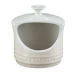 Le Creuset Enamelled Stoneware Salt Pig, 0.3 Litres, Meringue, 70811107160002