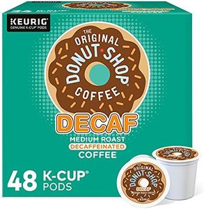 The Original Donut Shop Decaf Keurig Single-Serve K-Cup Pods, Medium Roast Coffee, 48 Count (Pack of 1)