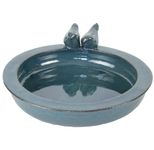 Fallen Fruits FB488 Bird Bath, Ceramic