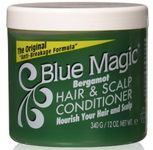 Blue Magic Conditioner, Hair & Scalp, Bergamot, 12 oz.