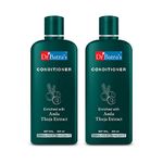 Dr Batra's Hair Conditioner, Composed with rarest & nature's best ingredients,Enriched with Garcinia Indica,for frizz control, No harsh chemicals(200g, Pack of 2)Normal hair type 400 millilitre Floral