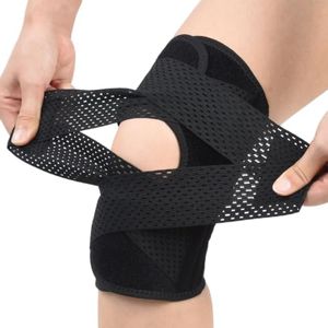 OTraki Breathable Knee Brace with Buffer Function Patellar Support Strap-L