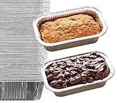 Spare Essentials (55 Pack) 1 Lb Aluminum Foil Mini Loaf Pans Disposable Small Loaf Pans for Baking Individual Bread Loaves, Cake & Meat - 1 Pound Baking Tin Liners - 6 x 3.5 x 2