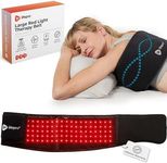 Lifepro Red Light Therapy Body Belt - Powerful NIR & Red Light Therapy for Body - Target Discomfort, Accelerate Recovery, & Improve Athletic Performance - with Red, NIR, Pulse, and Intensity Settings