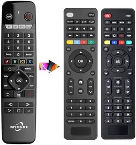 MYHGRC Universal Remote for All TVs/DVD/Blu-ray Player/VCR/Combo/CBL/Audio Streaming Media Player and More