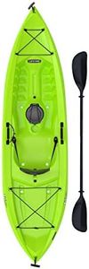 Lifetime Tioga Sit-On-Top Kayak with Paddle, Lime, 120"