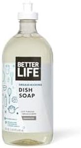 Better Life Dish Soap, Unscented, 22 Ounces