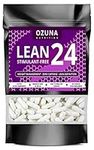 Lean24 Stimulant-Free Fat Burner Without Caffeine, Weight Loss Supplement, Keto Metabolism Booster & Diet Pills | 60 Capsules