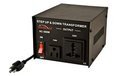 Simran AC-300 Step Up/Down Voltage Converter Transformer 110V/220V - 300 Watts