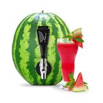 Final Touch Watermelon Keg Tapping Kit - Turn Watermelons & Pumpkins into Drink Dispensers with Shank, Faucet, Coring Tool, and Recipe Instructions - Perfect for Parties, BBQs, and Picnics (BD204)