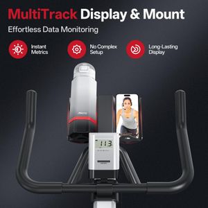 JOROTO X2 Indoor Exercise Bike – Adjustable Stationary Cycling Machine