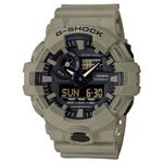 Casio Men's XL Series G-Shock Quartz 200M WR Shock Resistant Resin Color: Matte Tan (Model GA-700UC-5ACR)