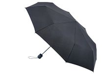 Fulton Hurricane Performance Umbrella, Black, Strong Wind Resistant Frame