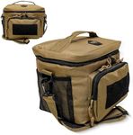 HighSpeedDaddy Tactical Lunch Box For Men Women - Military Grade Insulated Lunch Bag For Work - 10”x 7.5”x 6.5” (9L) High Capacity Lunch Kit - Reusable, Portable Lunch Cooler For Travel & Picnic