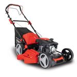 Scheppach MS173-51 Self-Propelled Petrol Lawn Mower | 51 cm Cutting Width | 4-Stroke Engine | Mulching & Side Ejection | 65L Grass Bag | Easy Clean & Storage