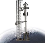 Udnorbay 1/400 Spacex Starship Rocket Model Set Spacecraft Heavy Falcon 9 Booster Launcher Models for Adults