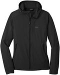 Outdoor Research Women's Ferrosi Hooded Jacket, Black, X-Small