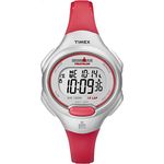 Timex Ironman Essential 10 Mid-Size Watch, Orange/Silver-Tone, One Size, Chronograph,Digital,Quartz Movement