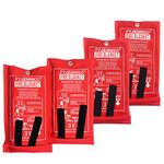 FYJENNICC Fiberglass Fire Blanket with Flame-retardant cotton tapes,39.3×39.3 Inches, 4Pack