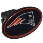 Siskiyou NFL England Patriots Plastic Logo Hitch Cover, Class III