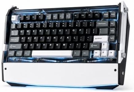 Black Diamond 75 V2 Wireless Mechanical Gaming Keyboard 75% Keyboard White
