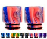 Vaporly UK 810 Drip Tip for Geekvape Zeus X Z Max Voopoo Uforce L Maat Horizon Sakerz Falcon 2 Freemax Mesh Pro 3 Fireluke 4 Tank Drag 4 Argus GT 2 XT Vape Kit TFV12 Prince Mouthpiece (Pink)