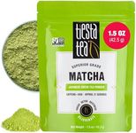 Tiesta Tea - Superior Matcha | Matcha Powder Green Tea | Superior Grade Japanese Matcha Powder | High Caffeinated Green Tea for Matcha Latte | Make Hot or Iced, Up to 21 Cups - 1.5oz Resealable Pouch