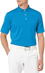 Callaway Men's Basic Short Sleeve Opti-Vent Open Mesh Polo Golf Shirt, Medium Blue, 3X-Large