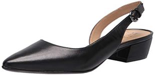 Naturalizer Women's Banks Pump, black leather, 8 M US