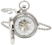 Charles Hubert 3850 Mechanical Picture Frame Pocket Watch