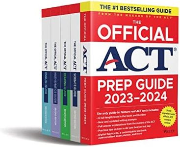 The Official ACT Prep & Subject Guides 2023-2024 Complete Set: Includes The Official ACT Prep, English, Mathematics, Reading, and Science Guides + 8 Practice Tests + Bonus Online Content