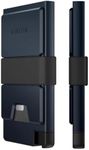 Ekster - Aluminum Cardholder Pro Wallet - All-Metal Aluminum Wallet for Men - Fits 7 Cards, RFID Blocking Layer, Ultra-Thin, Minimalist, Push Button, Card Access, Expandable, Trackable (Midnight Blue)