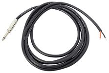 Rockville RTSBW10 10 Foot 1/4" TS to Bare Wire Speaker Cable,16 AWG,100% Copper