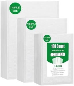 Food Saver Vacuum Ssealer Bags, 300 Count Food Saver Bags, Sac Sous Vide Alimentaire, 3 Sizes Sous Vide Bags (6″*8″, 7″10″, 8″*12″), Thick Emballage Sous Vide for Food Storage Cooking