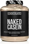 Naked Chocolate Casein - Chocolate Micellar Casein Protein - 5 Pound Bulk, Gmo-Free, Gluten-Free, Soy-Free, Preservative-Free - Stimulate Muscle Growth - Enhance Recovery - 60 Servings