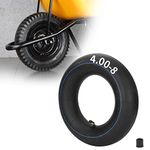 4.80/4.00-8 480/400-8 Inner Tube with TR87 Angled Valve for Mini Bikes Go-Kartings Mowers Hand Trucks Perssure Washers Wheelbarrows Carts Yard Trailers Isobutylene