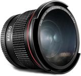 Altura Photo 58 mm 0.35 x Fisheye Wide Angle Lens with Macro Close-Up Portion