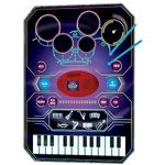 VISIONARY Polyster Portable 2-in-1 Drum & Piano Combo Educational Musical Play Mat with 8 Musical Instruments【Pack of 1】【Multi-Colored】