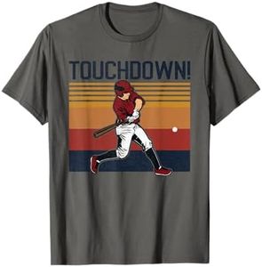 Funny Baseball Football Touchdown Sports Humor Home Run T-Shirt