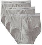 Stanfield's Men's 5 Pack Cotton Brief Grey, Large