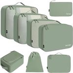 BAGAIL 8 Set Packing Cubes Luggage 