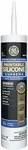 GE Supreme Paintable Silicone Caulk for Window & Door - 100% Waterproof Silicone Sealant, 7X Stronger Adhesion, Freeze & Sun Proof - 9.5 fl oz, White, 1 Pack