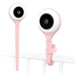 Lollipop Baby Monitor with True Crying Detection (Cotton Candy) - Smart WiFi Baby Camera - Camera with Video, Audio and Sleep Tracking