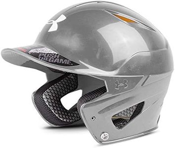 Under Armour Converge Batting Helmet - Solid Coated, Under Armour Converge Solid Batter's Helmet, UABH2 110: GPH, Graphite, Youth