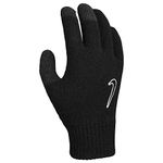 NIKE UNISEX KNITTED TECH AND GRIP GLOVES 2.0 BLACK - S/M