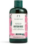 The Body Shop British Rose Petal Soft Shower Gel, 8.4 fl. oz.