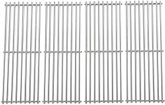 4PCS 17 3/8" Stainless Steel Cooking Grid Grates for Broil King Baron 320, 340, 420, 440, 490, Huntington 2122-64 2122-67 6020-54 6020-57 6020-64 6020-67 6023-89, Sterling 5020-54 and Broil-Mate Grill