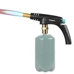 DOMINOX Blow Torch, Creme Brulee Torch, Cooking Blow Torch, Fits All Tanks Kitchen Blow Torch, Adjustable Flame for BBQ, Baking, Brulee, DIY Soldering(Butane Not Included)