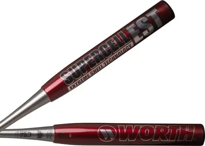 Worth 2023 Supercell Red EST Alloy All Association Slowpitch Softball Bat: WSCRED