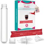 Tampon Flask - Say Goodbye to Overpriced Bar Tabs - Smuggle Your Alcoholic Drinks into Any Event with This Perfect Hidden Flask for Women - Includes Five 1 Shot Tubes